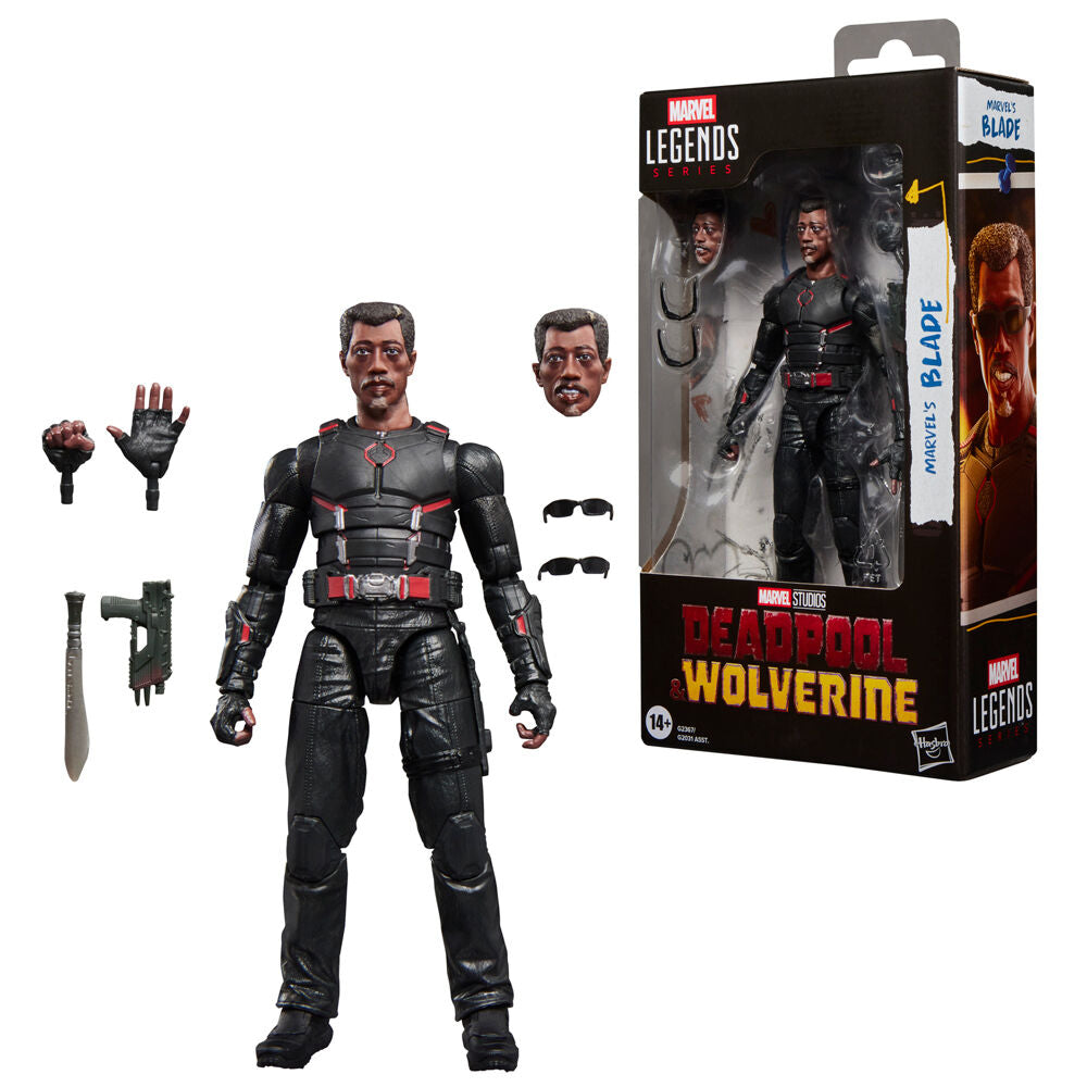 Hasbro Figura Marvel's Blade Deadpool & Wolverine Marvel Legends Series 15cm (imagen 10 de 10)