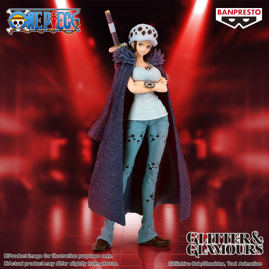 Banpresto Figura Trafalgar Law Glitter & Glamorous One Piece 23cm (imagen 4 de 5)