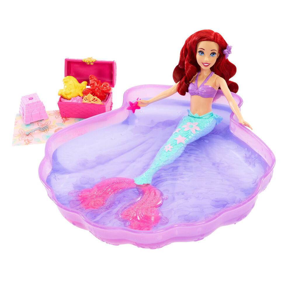 Mattel Muñeca Ariel Agua y Arena La Sirenita Disney (imagen 3 de 6)