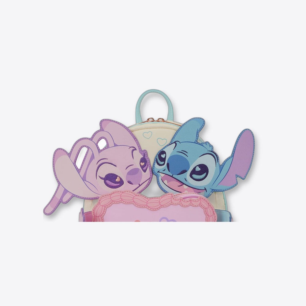 Mochila Be Mine Angel & Stitch Disney Loungefly (imagen 6 de 6)