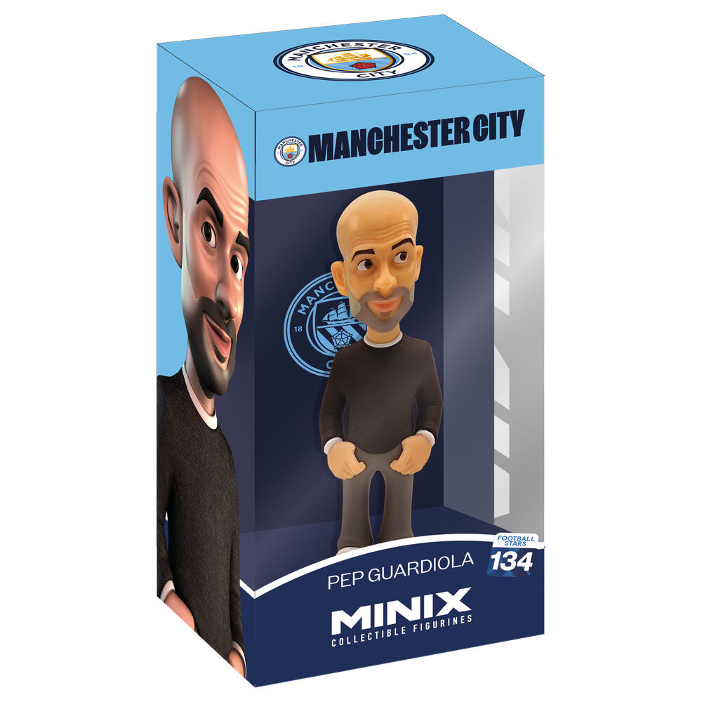 Manchester City Figura Minix Guardiola 12cm Colección Fútbol