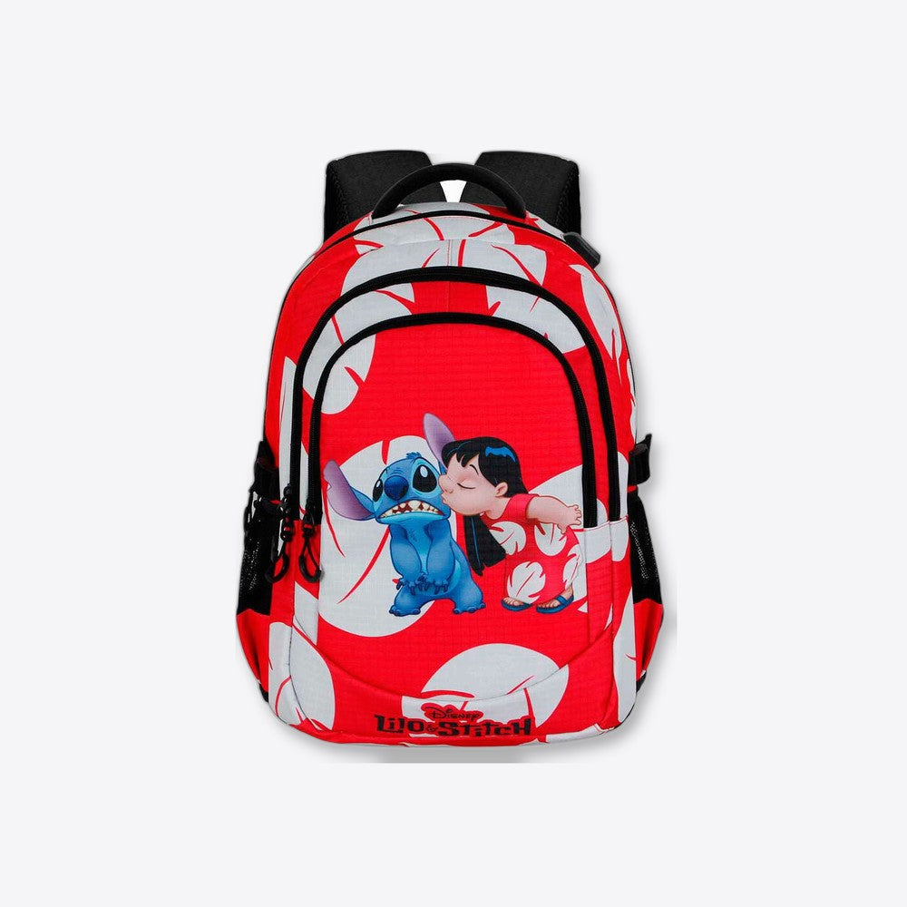 Karactermania Mochila Kiss Stitch Disney 44cm adaptable (imagen 6 de 6)