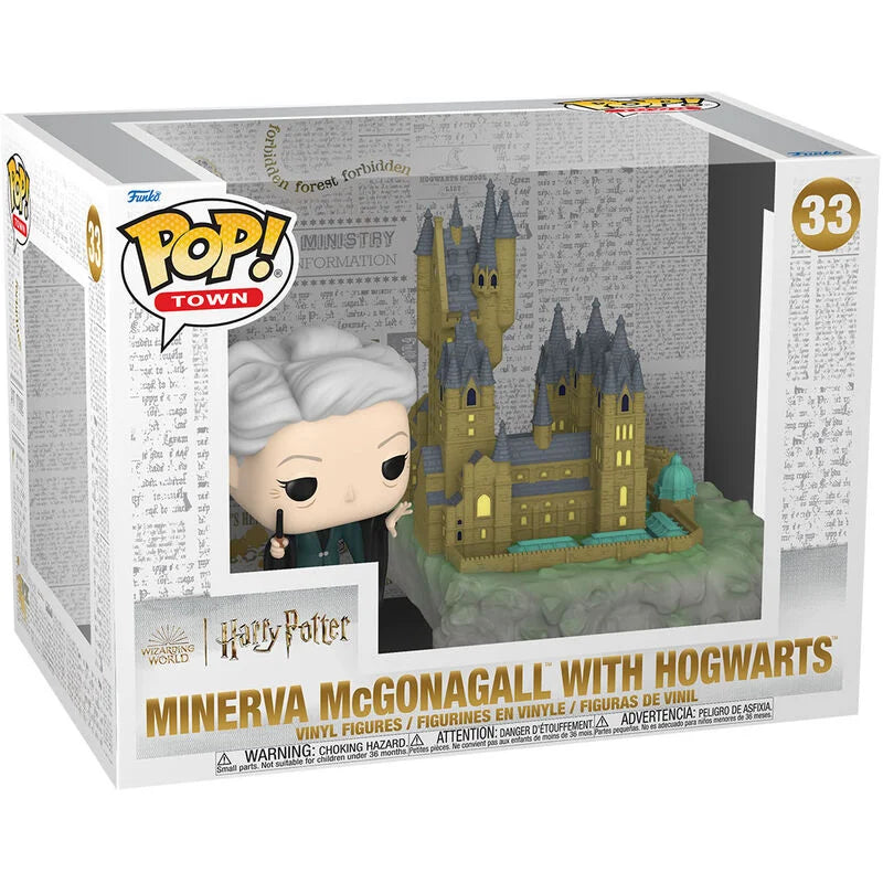 Funko Figura POP Town Harry Potter Minerva McGonagall Hogwarts (imagen 3 de 4)