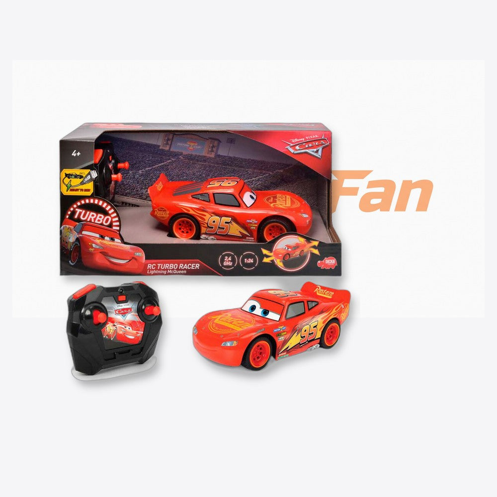 Jada Toys Coche radio control Rayo McQueen Cars Disney Pixar 1:24 (imagen 6 de 6)
