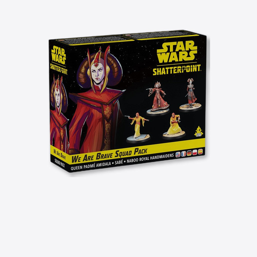 Asmodee Juego de mesa star wars shatterpoint we are brave squad pack edad recomendada 14 años (imagen 6 de 6)