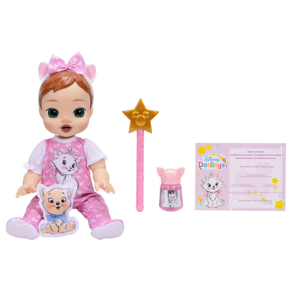 Jakks Pacific Muñeca interactiva Marie Los Aristogatos Disney Darlings 30cm (imagen 2 de 7)
