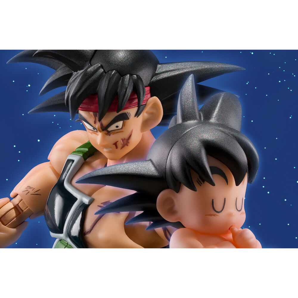 Tamashii Nations Figura S.H. Figuarts Bardock The Father of Goku Dragon Ball Z 14cm (imagen 6 de 9)