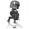 Funko Figura POP Rides Deluxe Star Wars Mandalorian & Grogu The Mandalorian with Grogu in Imperial Remnant AT-RT