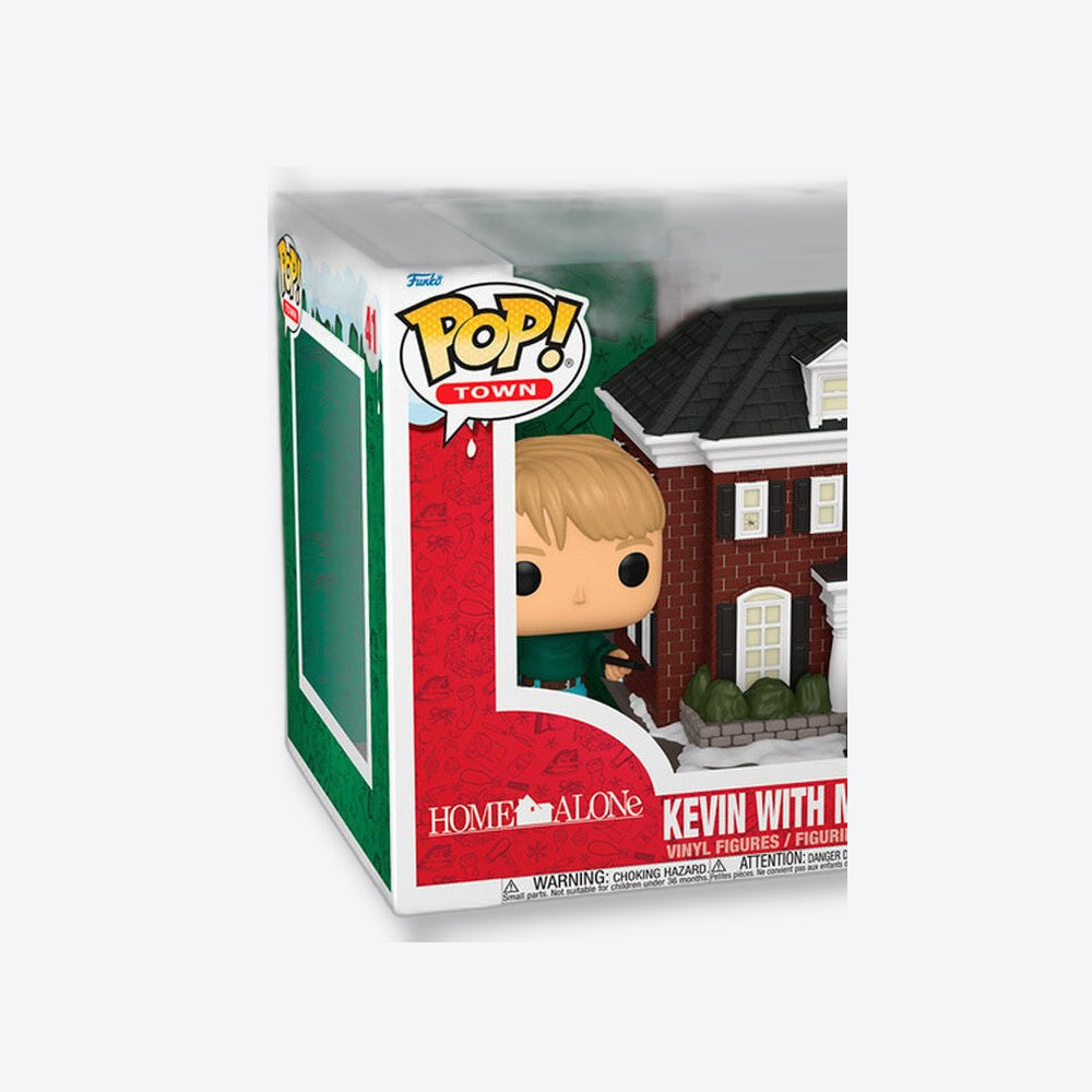 Funko Figura POP Town Home Alone Kevin with McCallister Home (imagen 4 de 6)