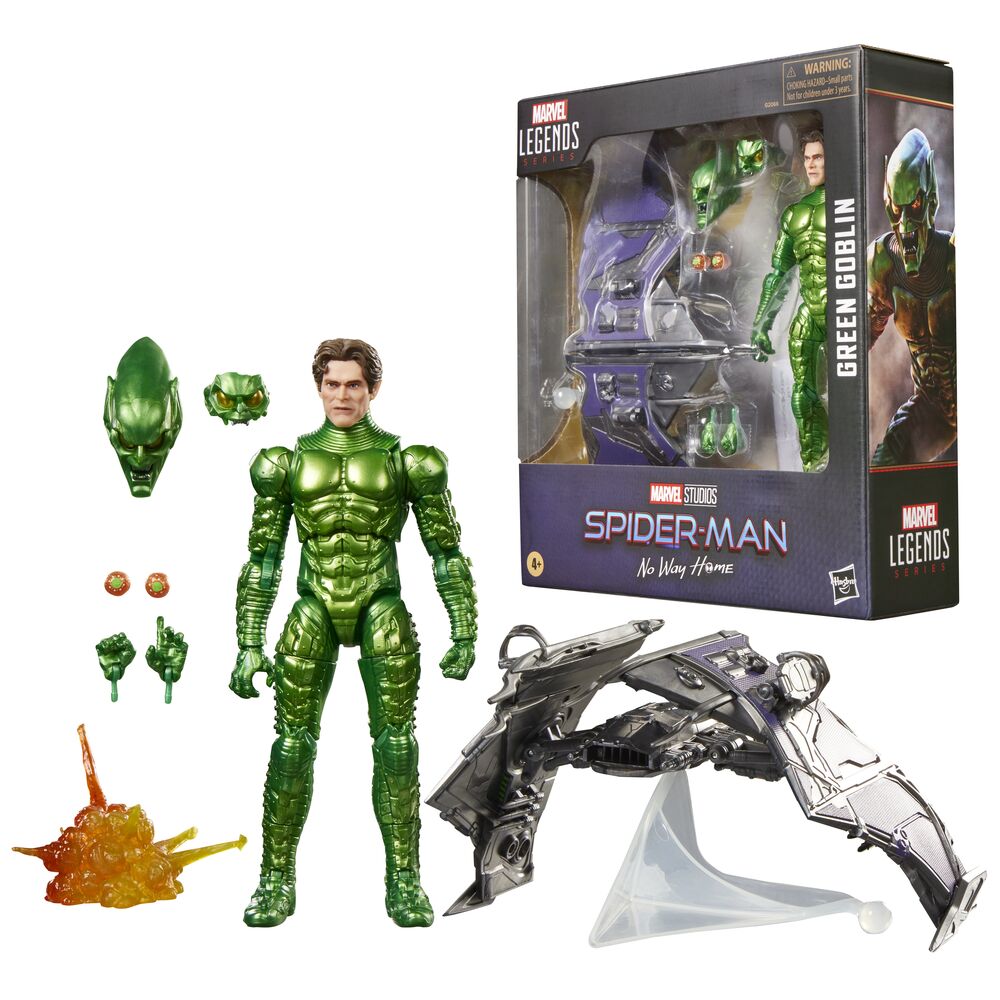 Hasbro Figura Green Goblin Spider-Man No Way Home Marvel Studios 15cm
