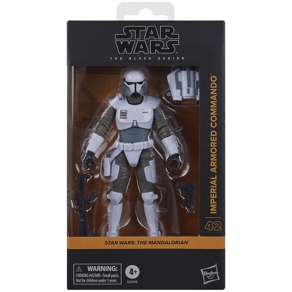 Hasbro Figura Imperial Armored Commando The Mandalorian Star Wars 15cm