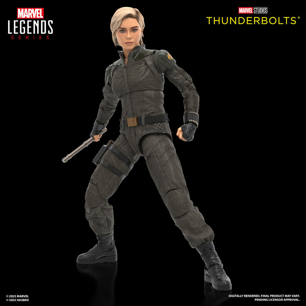 Hasbro Blister 2 figuras Yelena Belova & Red Guardian Thunderbolts Marvel Legends 15cm (imagen 5 de 9)