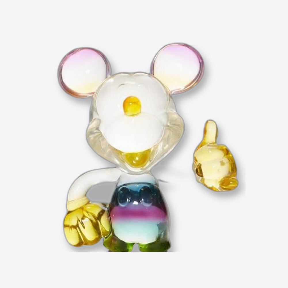 Figura resina enesco disney mickey & minnie grand jester mickey mouse (imagen 3 de 6)