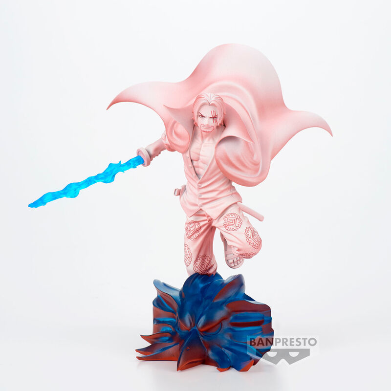 Banpresto Figura Shanks Senkozekkei Film Red One Piece 11cm (imagen 2 de 6)