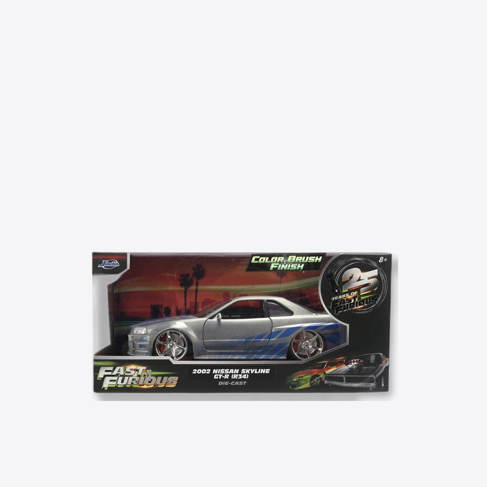 Jada Toys Coche Nissan Skyline GT-R 2002 Fast and Furious (imagen 5 de 6)