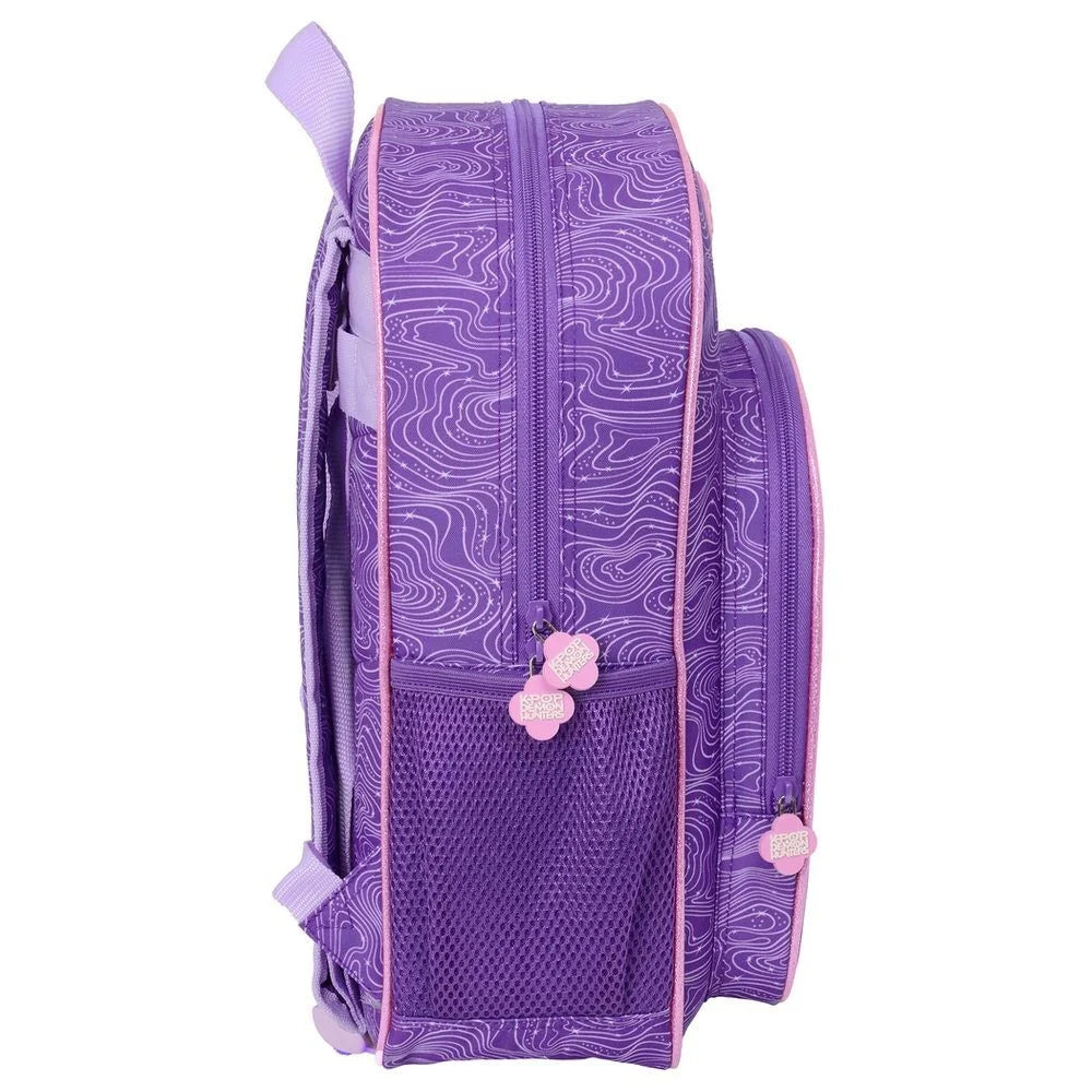 Safta Mochila Battle Kpop Demon Hunters 38cm adaptable (imagen 3 de 4)