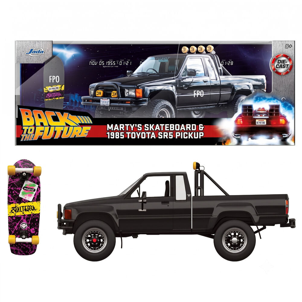 Jada Toys Toyota Marty SR5  1985 Regreso al futuro