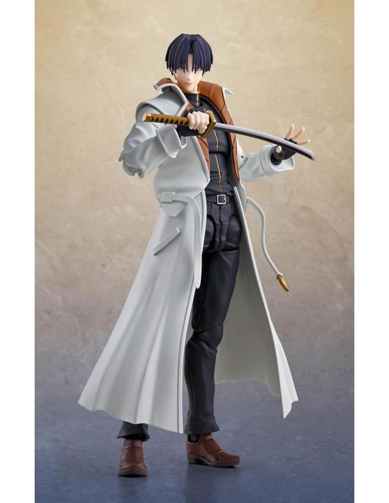 Tamashii Nations Aoshi shinomori figura 165 cm rurouni kenshin sh figuarts