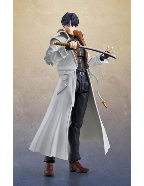 Tamashii Nations Aoshi shinomori figura 165 cm rurouni kenshin sh figuarts