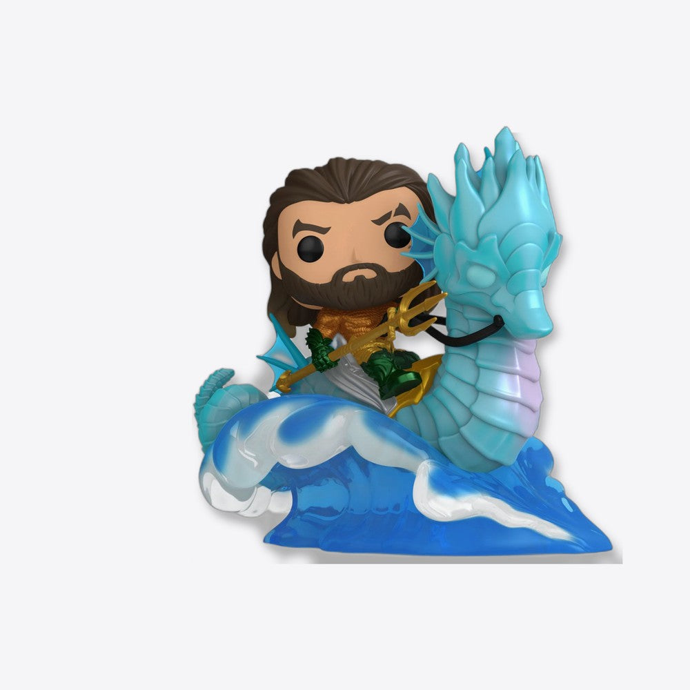 Funko Figura POP Rides Deluxe DC Comics Aquaman y el Reino Perdido Aquaman on Storm (imagen 5 de 6)