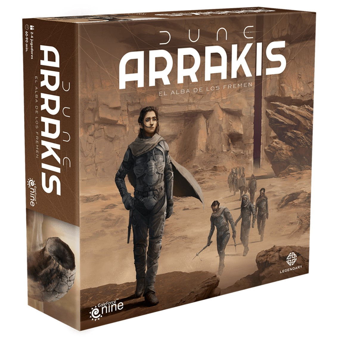Asmodee Juego de mesa dune arrakis: el alba de los fremen pegi 14