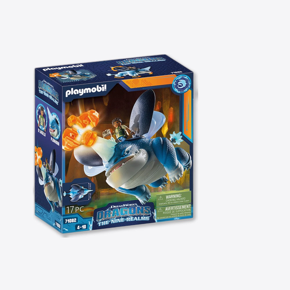 Playmobil dragones: nine realms: plowhorn & d'angelo (imagen 6 de 6)