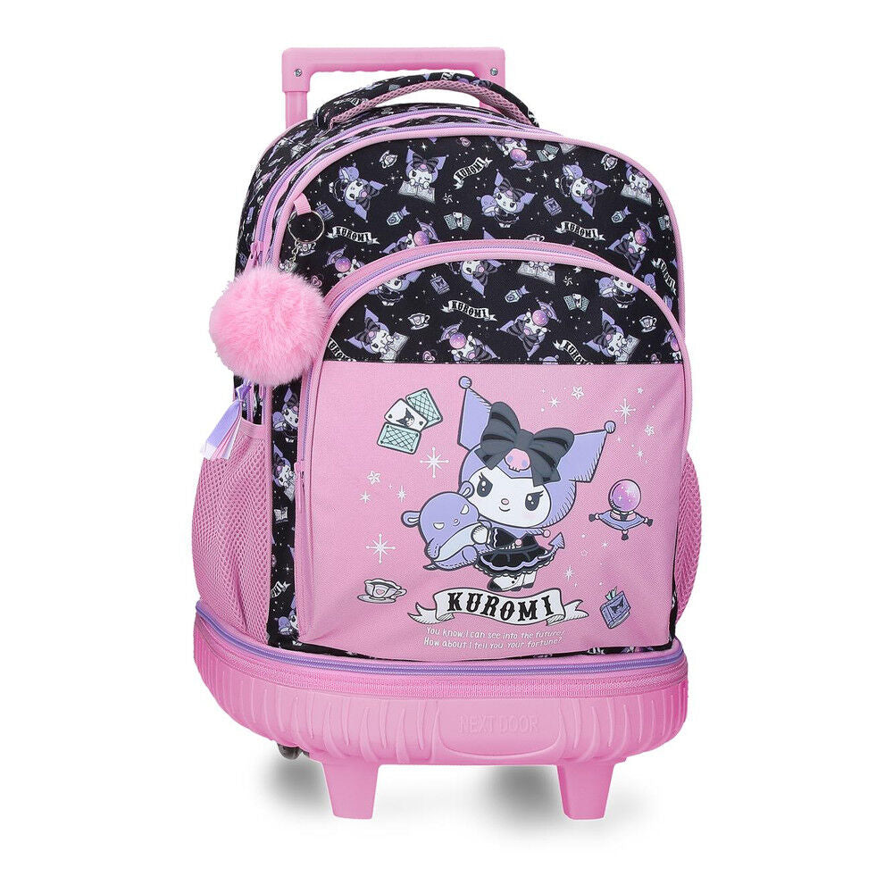 Joumma Bags Trolley compact Telling Kuromi Hello Kitty extraible 43cm