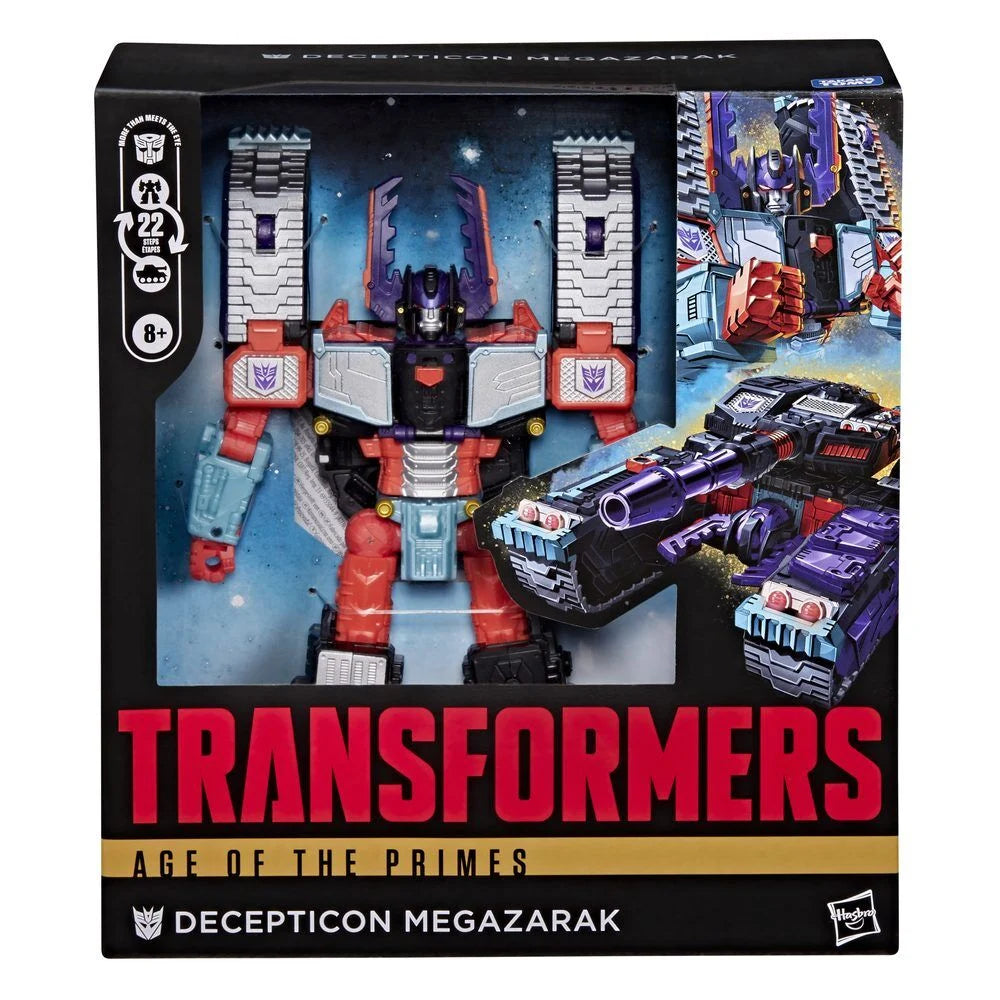 Hasbro Figura Decepticon Megazarak Age Of The Primes Transformers 19cm (imagen 2 de 6)