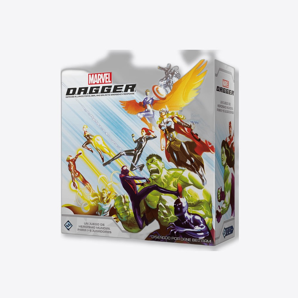 Asmodee Juego de mesa marvel d.a.g.g.e.r. edad recomendada 12 años (imagen 2 de 6)
