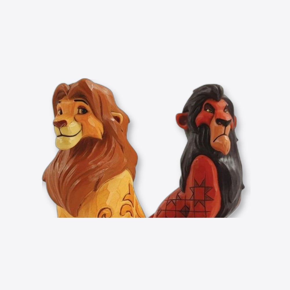 Figura enesco disney el rey leon simba y scar (imagen 3 de 6)