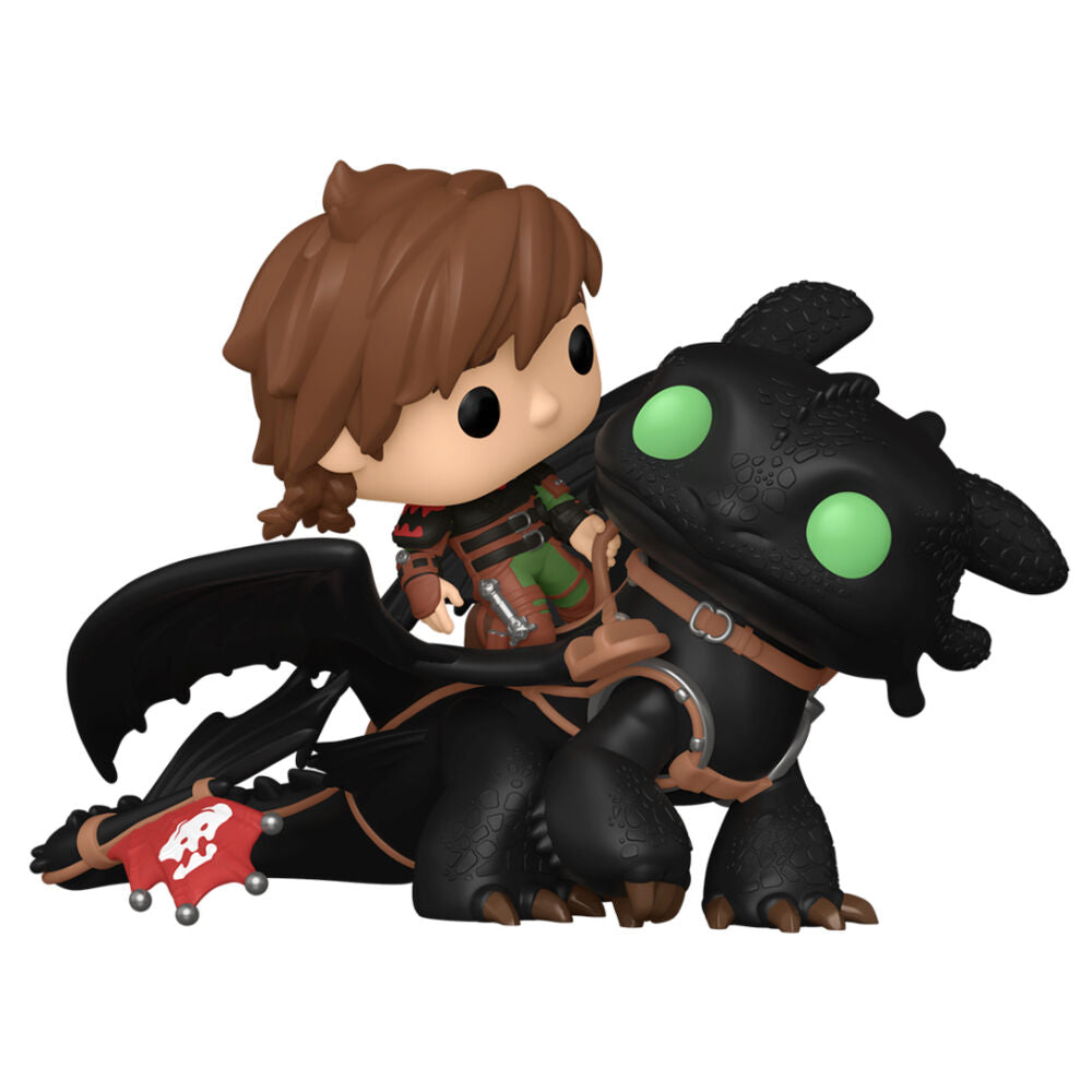 Funko Figura POP Rides Deluxe Como Entrenar a tu Dragon 2 Hiccup with Toothless