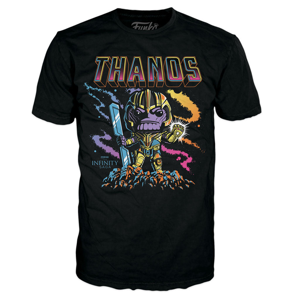 Funko POP & Tee Marvel Infinity Saga Thanos Set Exclusivo