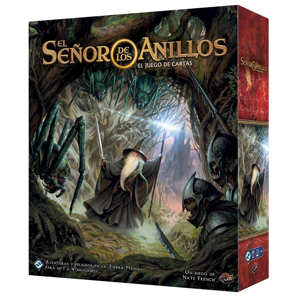 Asmodee Juego de mesa el señor de los anillos caja basica edicion revisada pegi 14