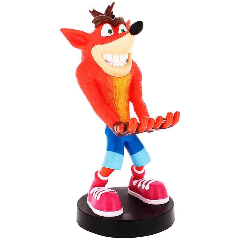 Crash Bandicoot Cable Guy Soporte Mando 20cm
