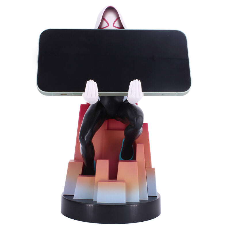 Spider-Gwen Marvel Cable Guy Soporte Figura 20cm Exquisite Gaming