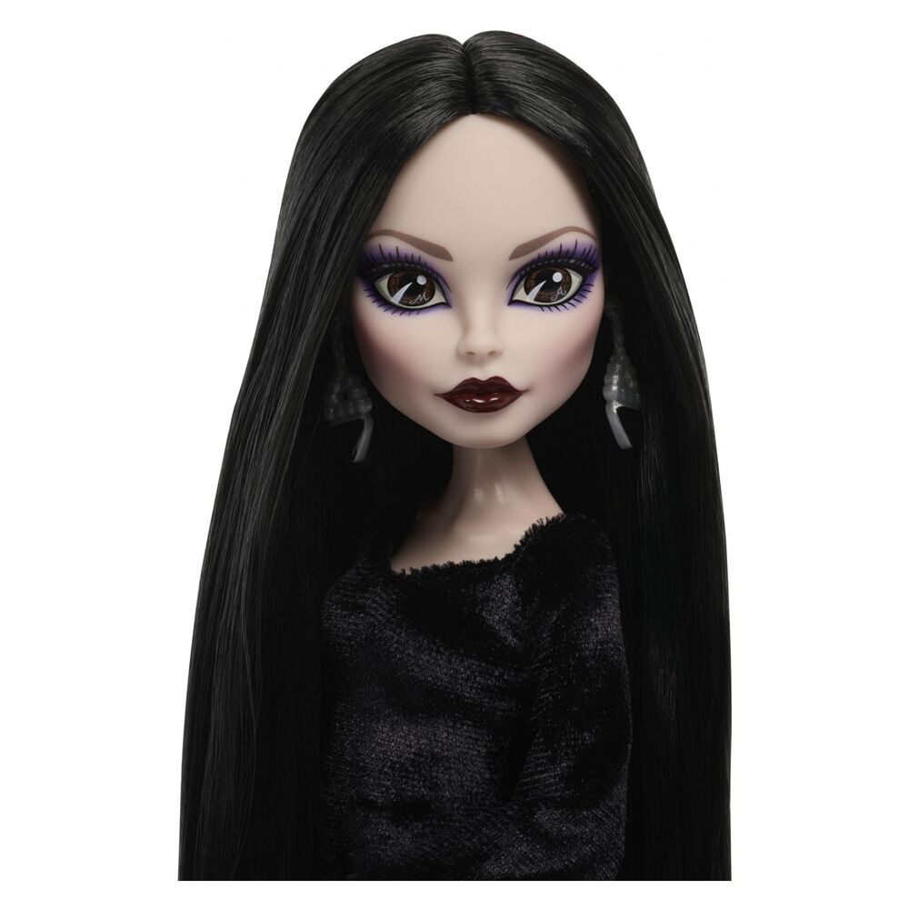 Mattel Muñeca Morticia Miercoles Wednesday Monster High (imagen 3 de 8)