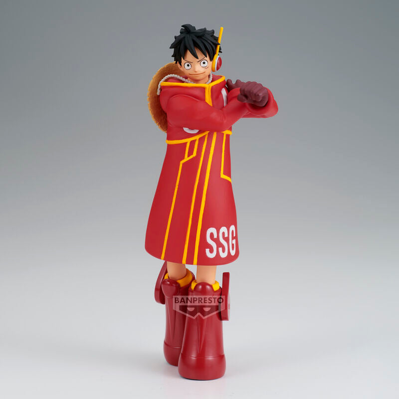 One Piece Figura Monkey D Luffy Egghead The Shukko 14cm Banpresto