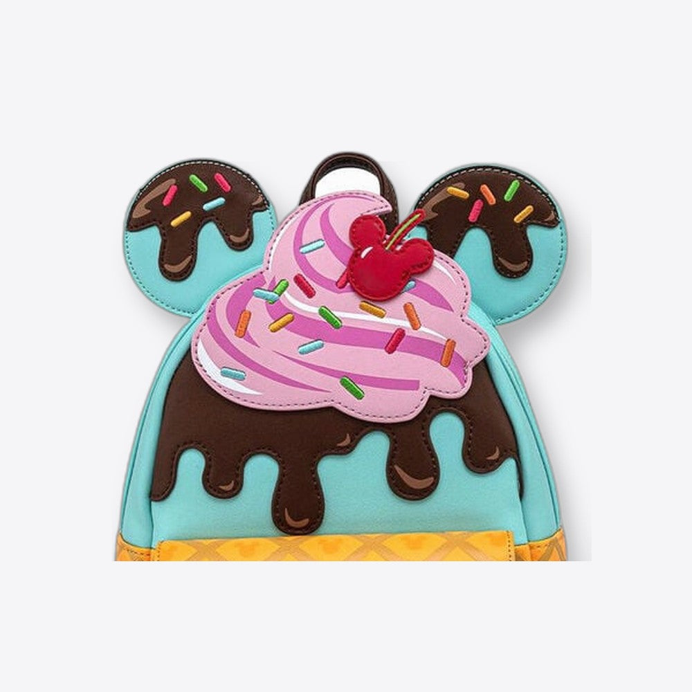 Mochila Ice Cream Mickey Minnie Disney Loungefly (imagen 6 de 6)