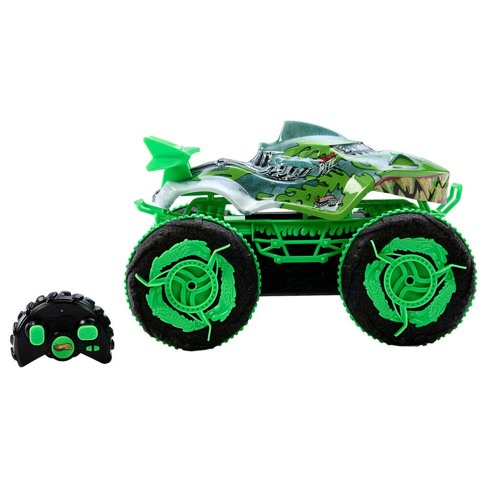 Mattel Coche Todoterreno radio control Mutant Chaos Monster Trucks Hot Wheels (imagen 2 de 6)