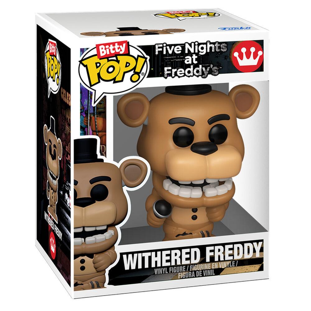 FNAF Bitty POP Blister 4 Figuras Funko Colección