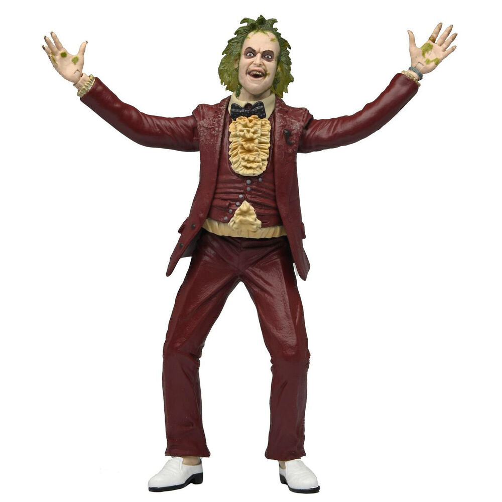 Neca Figura Beetlejuice 1988 Red Tuxedo Beetlejuice 18cm