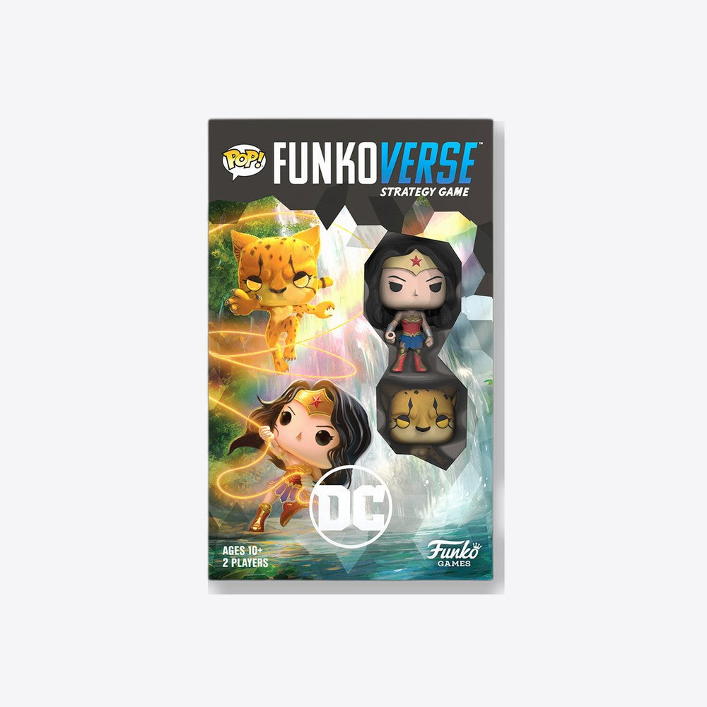 Juego de mesa funkoverse dc edicion 102 wonder woman & cheetah ingles (imagen 2 de 6)