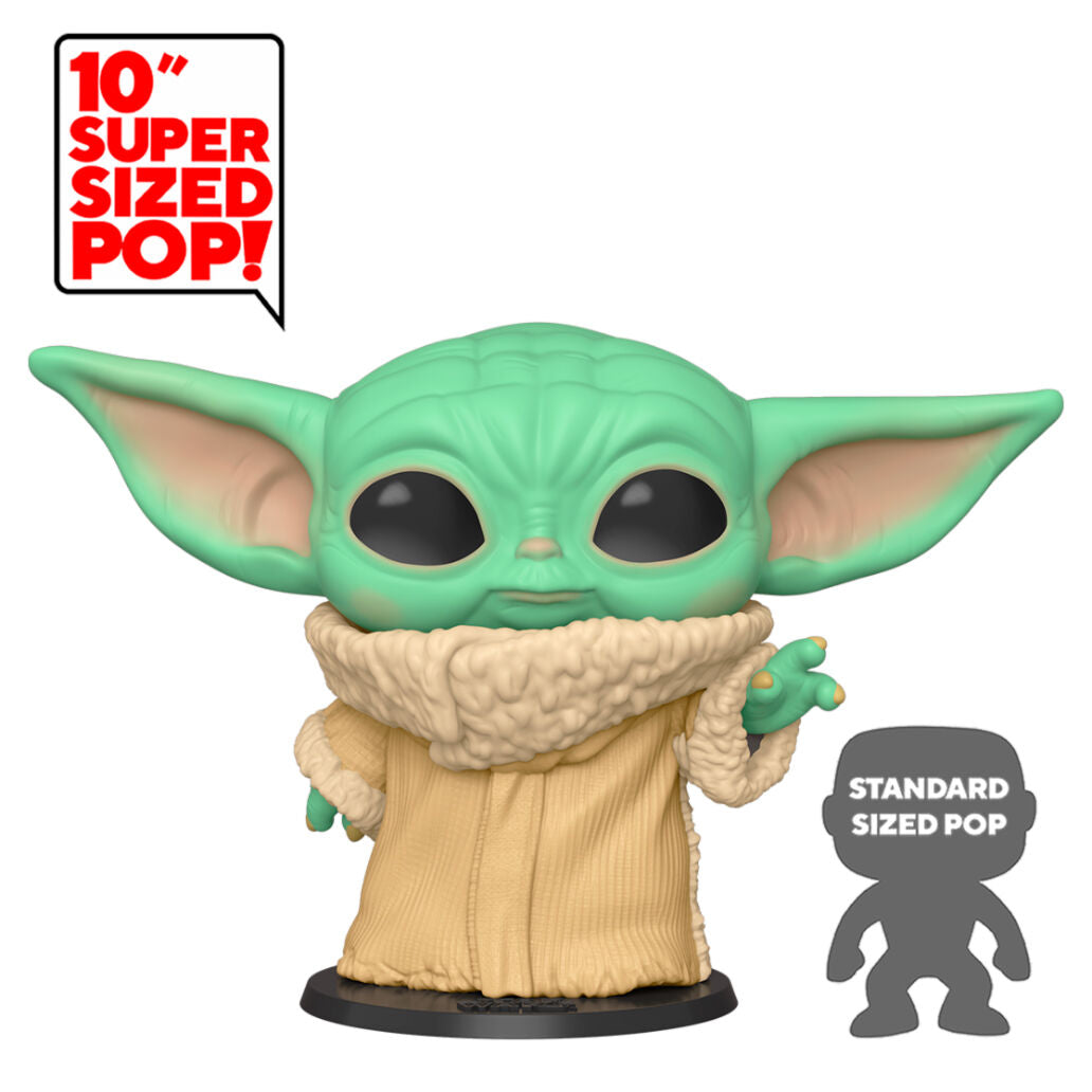 Funko Figura POP Star Wars Mandalorian Yoda The Child 25cm (imagen 2 de 6)