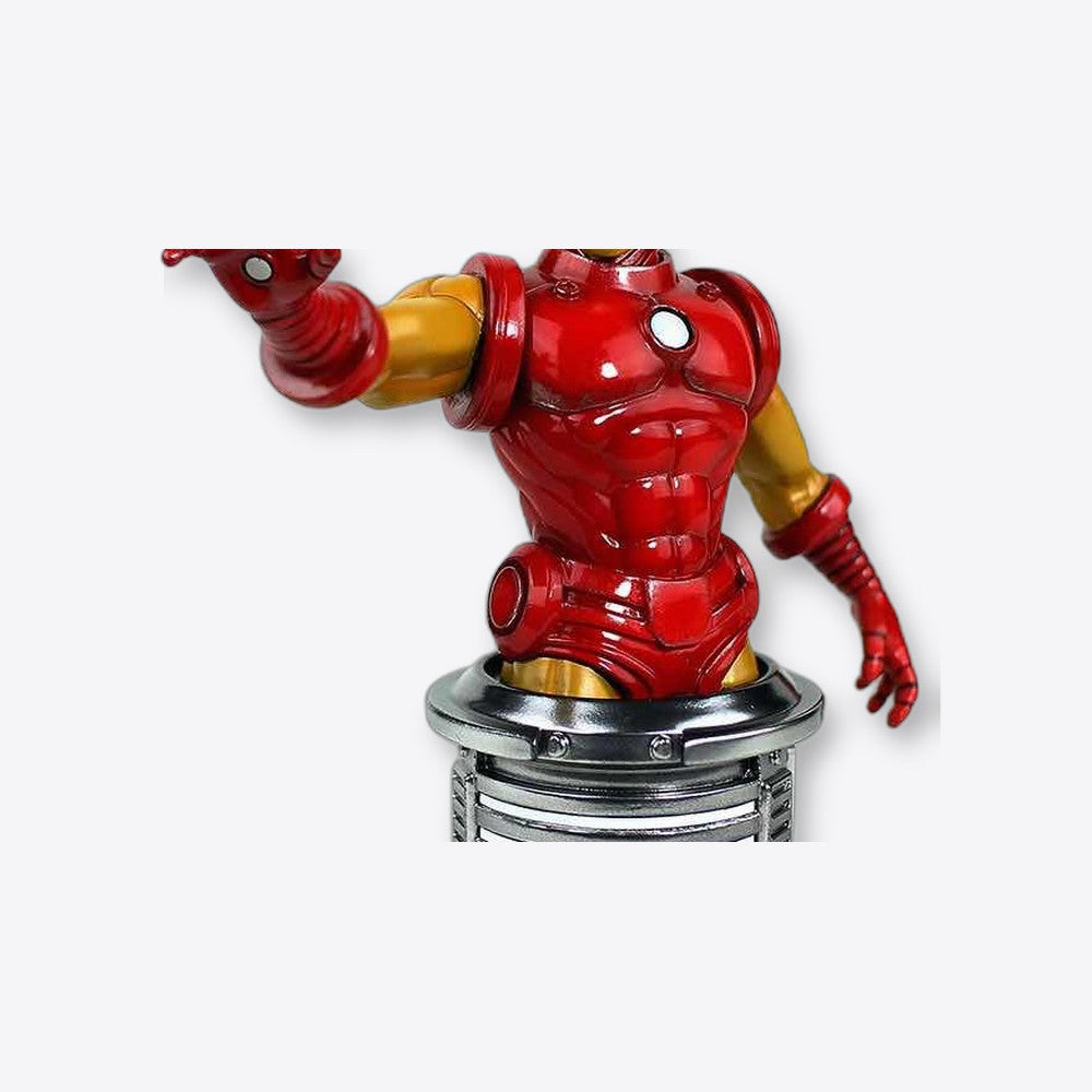 Figura busto semic studios marvel iron man invencible escala 1 - 6 (imagen 5 de 6)