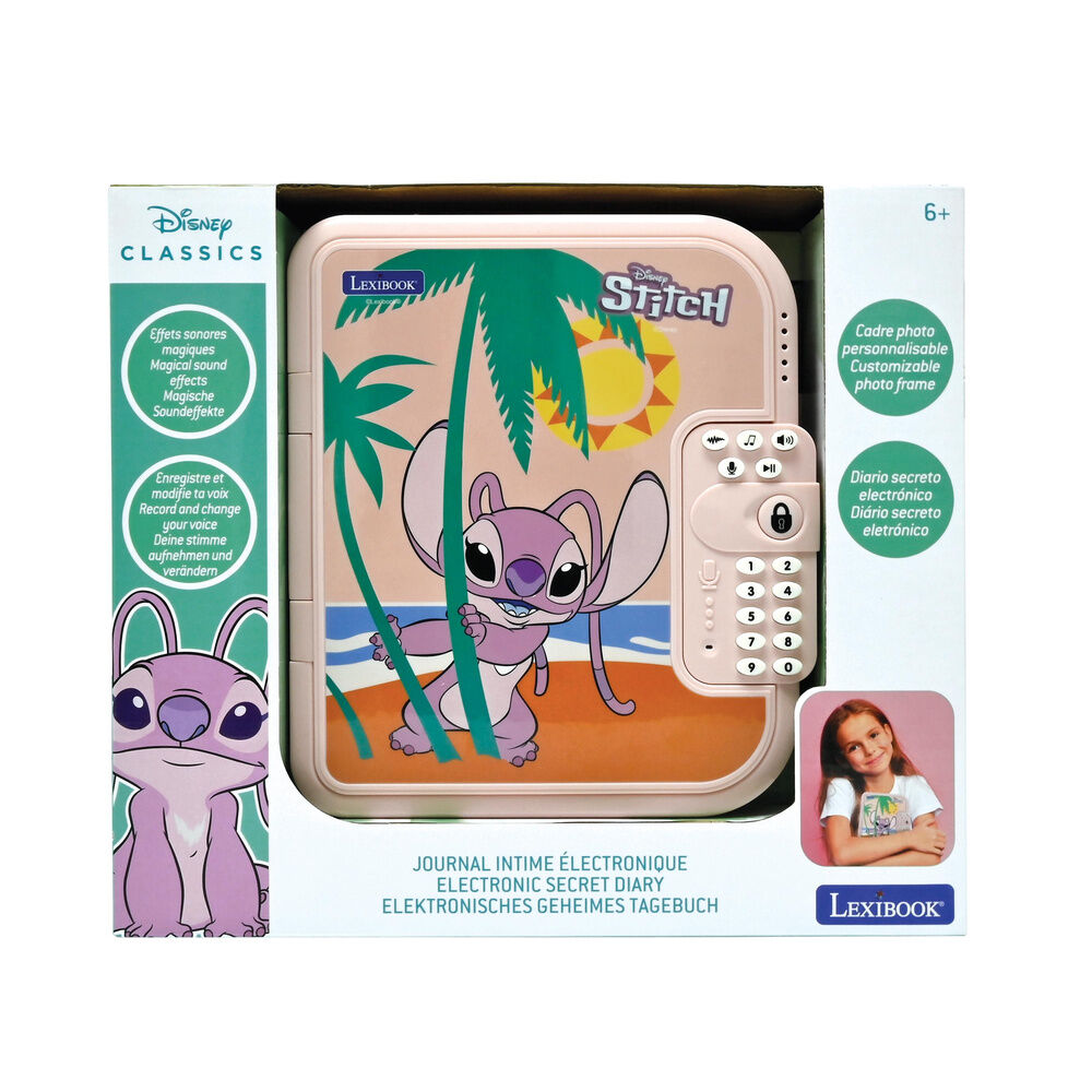 Lexibook Diario Electronico Angel Stitch Disney (imagen 5 de 6)