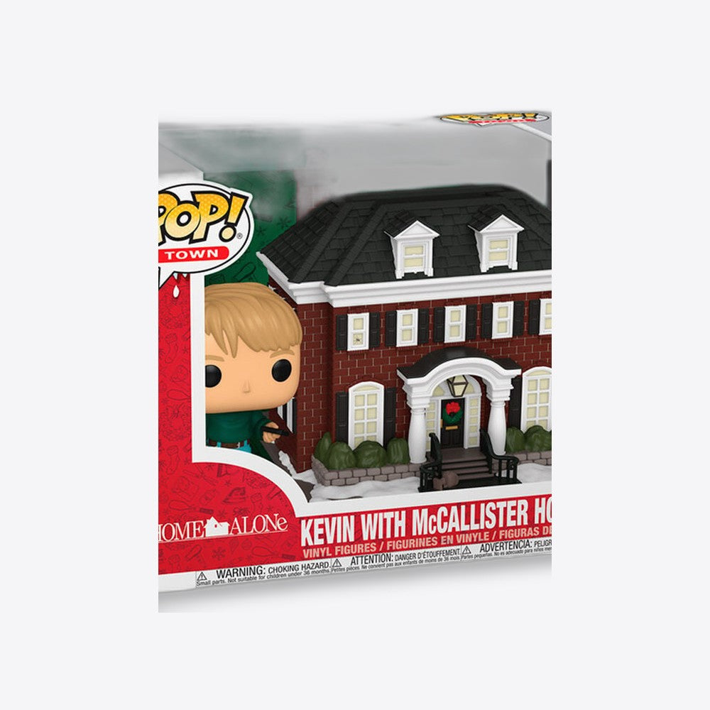 Funko Figura POP Town Home Alone Kevin with McCallister Home (imagen 6 de 6)