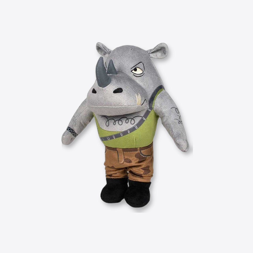 Play By Play Peluche Rocksteady Mutant Mayhem Tortugas Ninja 28cm (imagen 2 de 6)