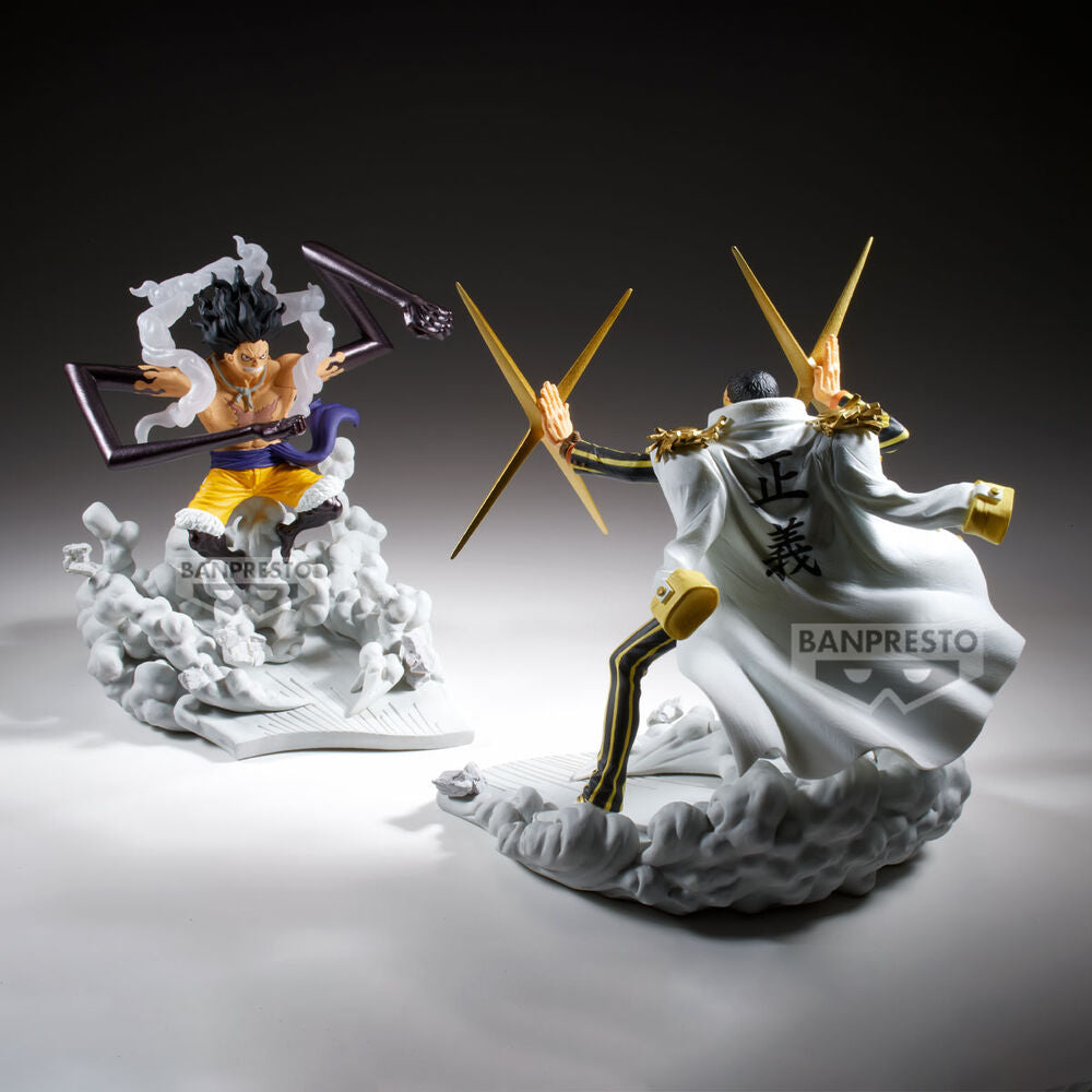 One Piece Figura Luffy Gear 4 Senkokkei Banpresto 15cm