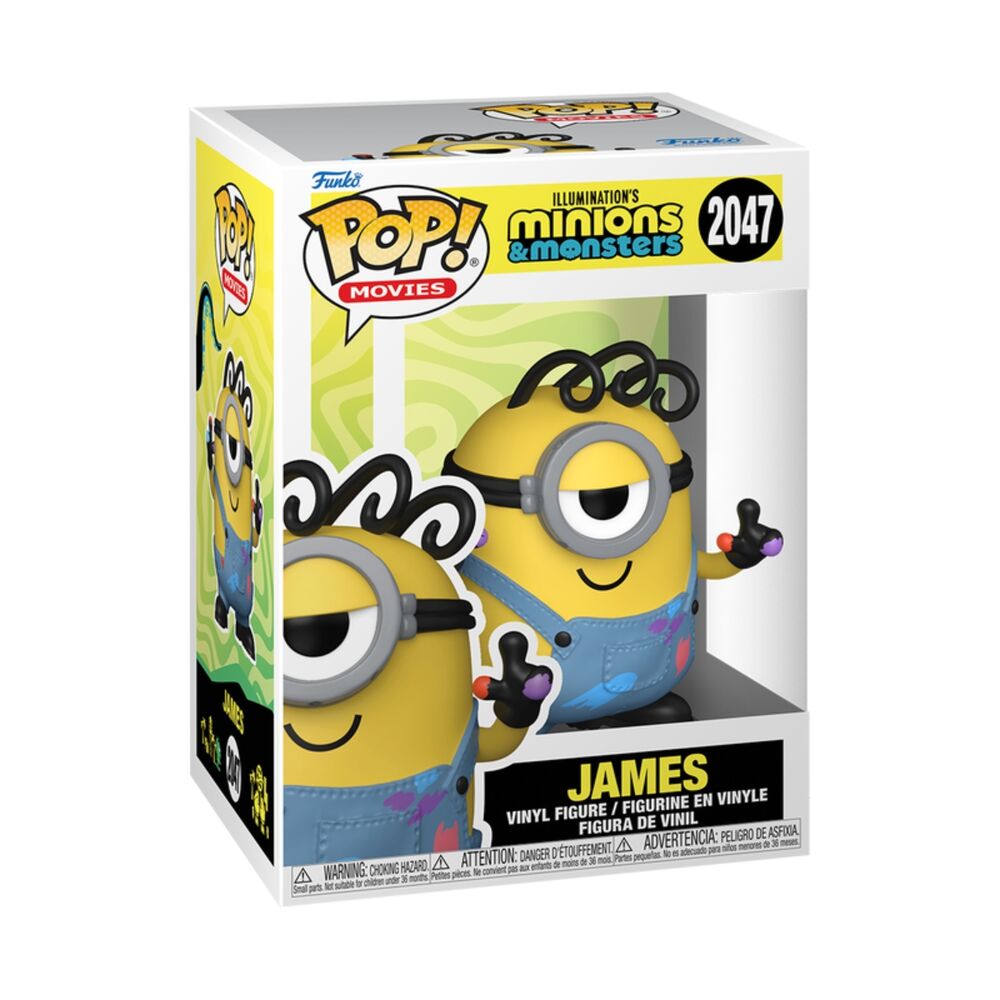 Minions & Monsters Figura POP James Ilumination Funko