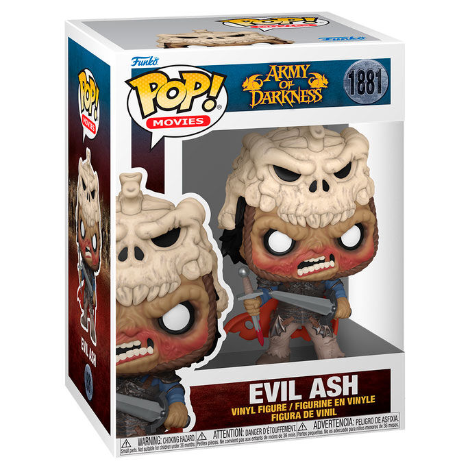 Army of Darkness Figura POP Evil Ash Funko Coleccionable Terror
